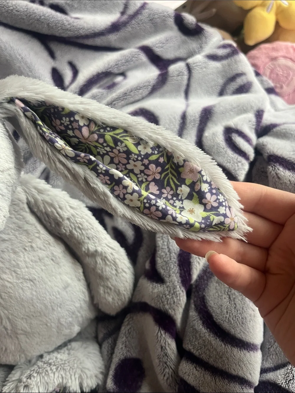 Jellycat blossom grey